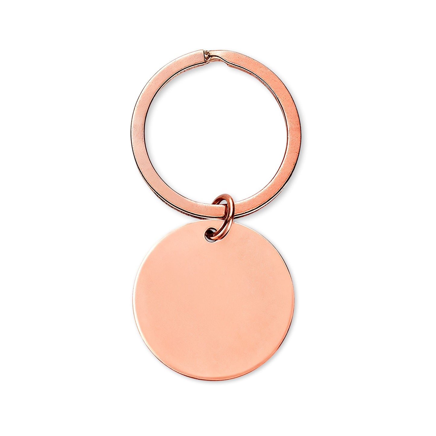 Clean Logo Engraved Keychain