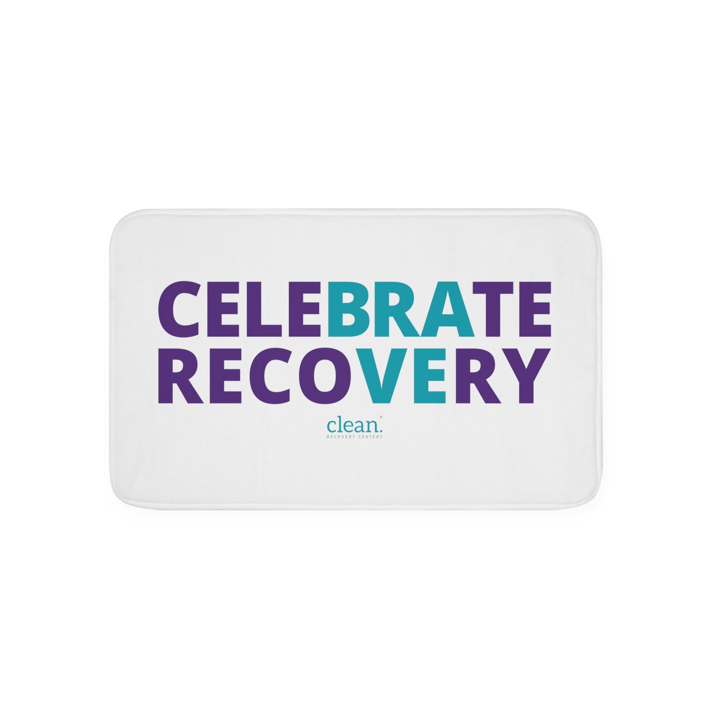 Celebrate Recovery Memory Foam Bath Mat