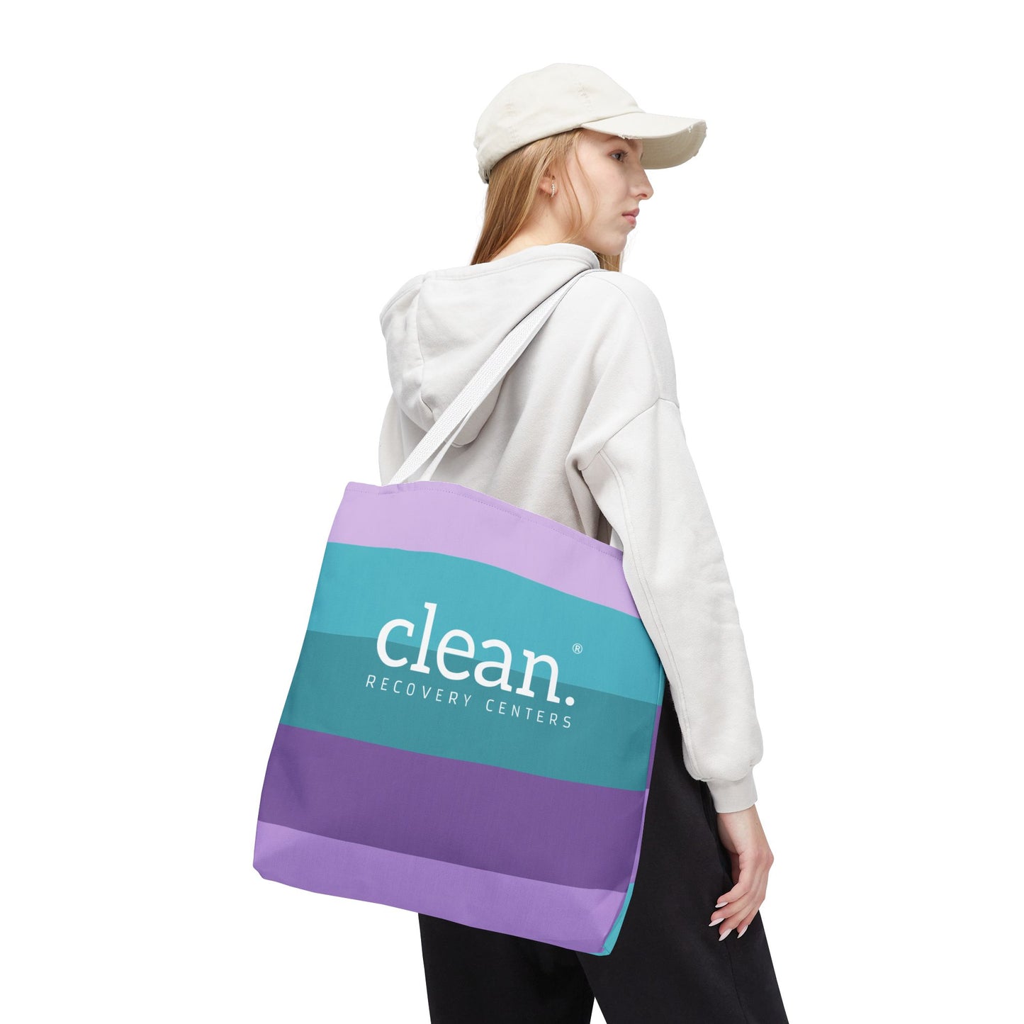 Clean Coastal Colorblock Tote Bags