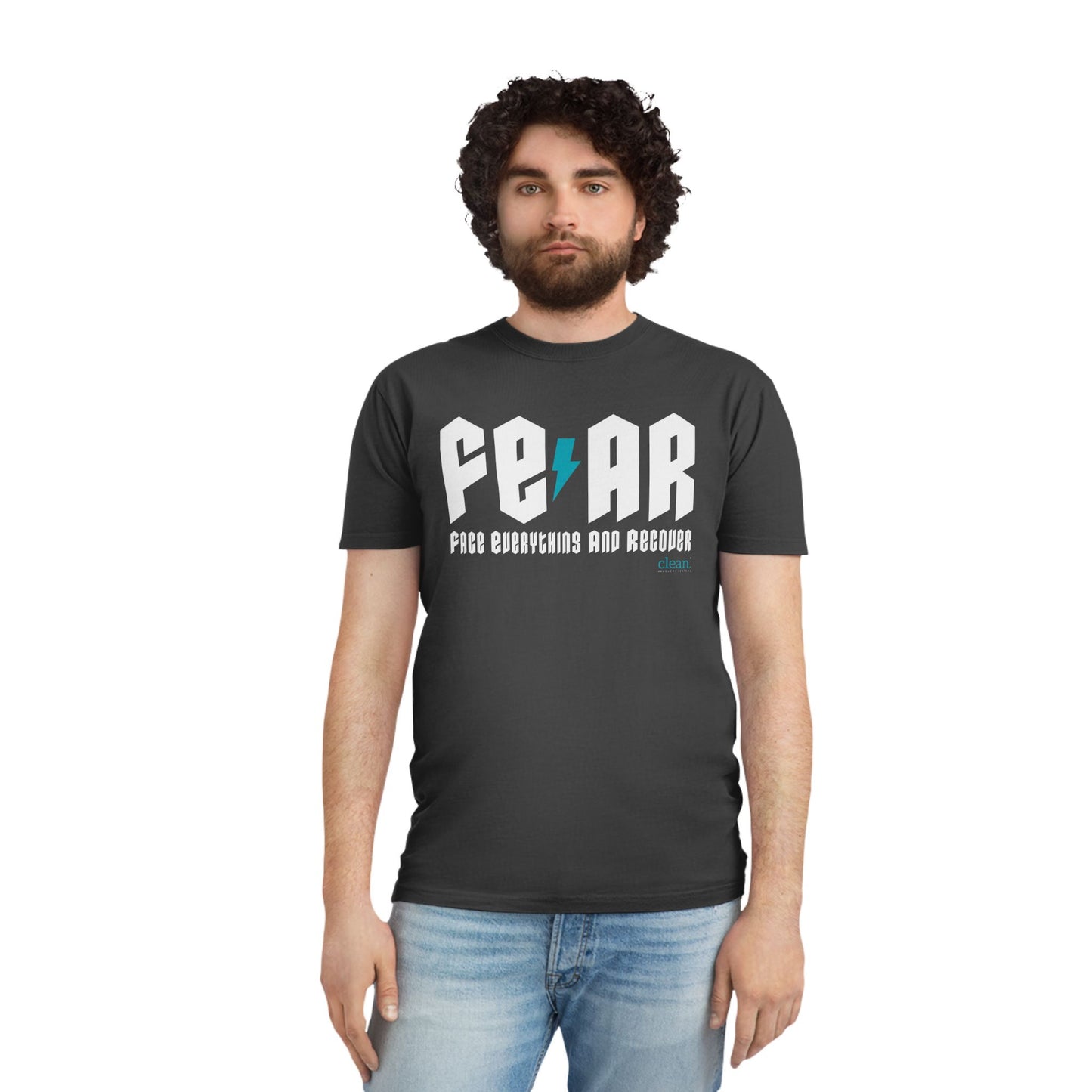 F.E.A.R. "Face Everything And Recover" Graphic FadedTee
