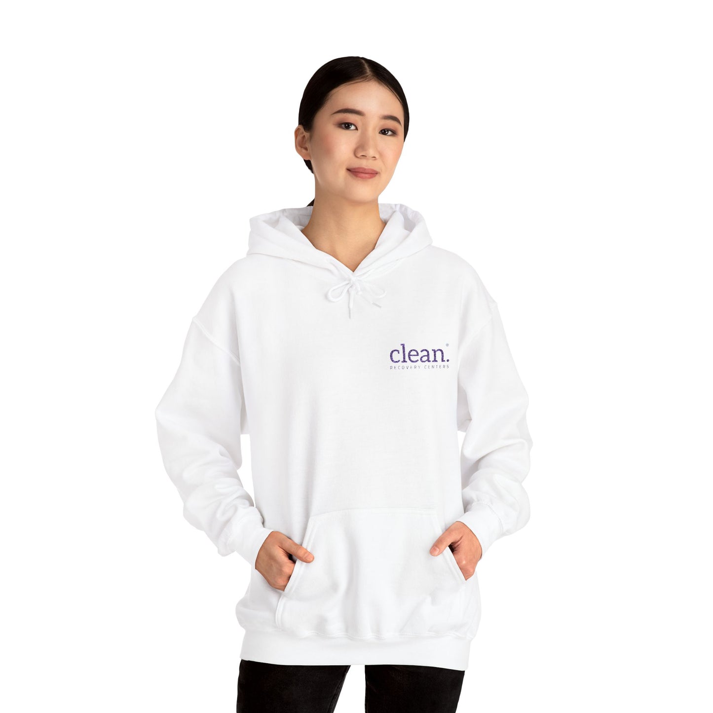 Clean Logo Embroidered Hoodie