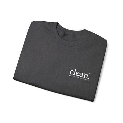 Clean Logo Embroidered Crewneck Sweatshirt