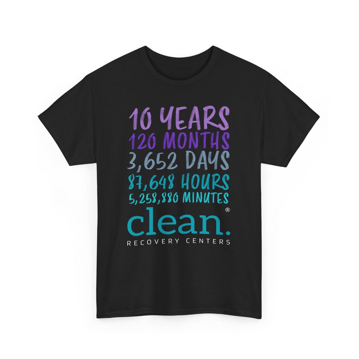 10 Years Clean Tee