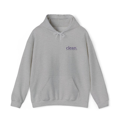 Clean Logo Embroidered Hoodie
