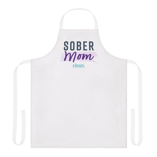 Sober Mom Kitchen Apron