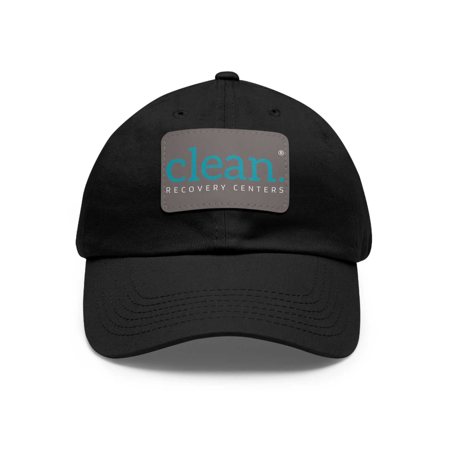 Clean Logo Hat with Leather Patch