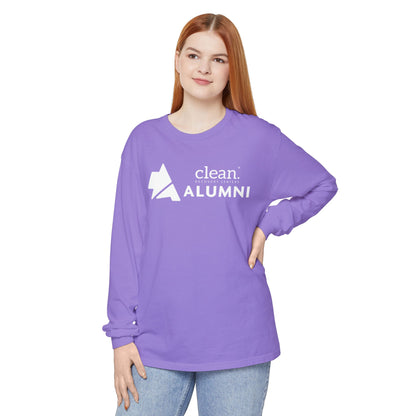 Clean Alumni Long Sleeve Tee