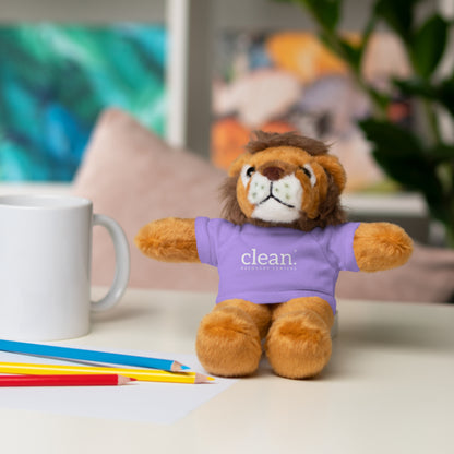 Plush Animals with Clean Logo Tee