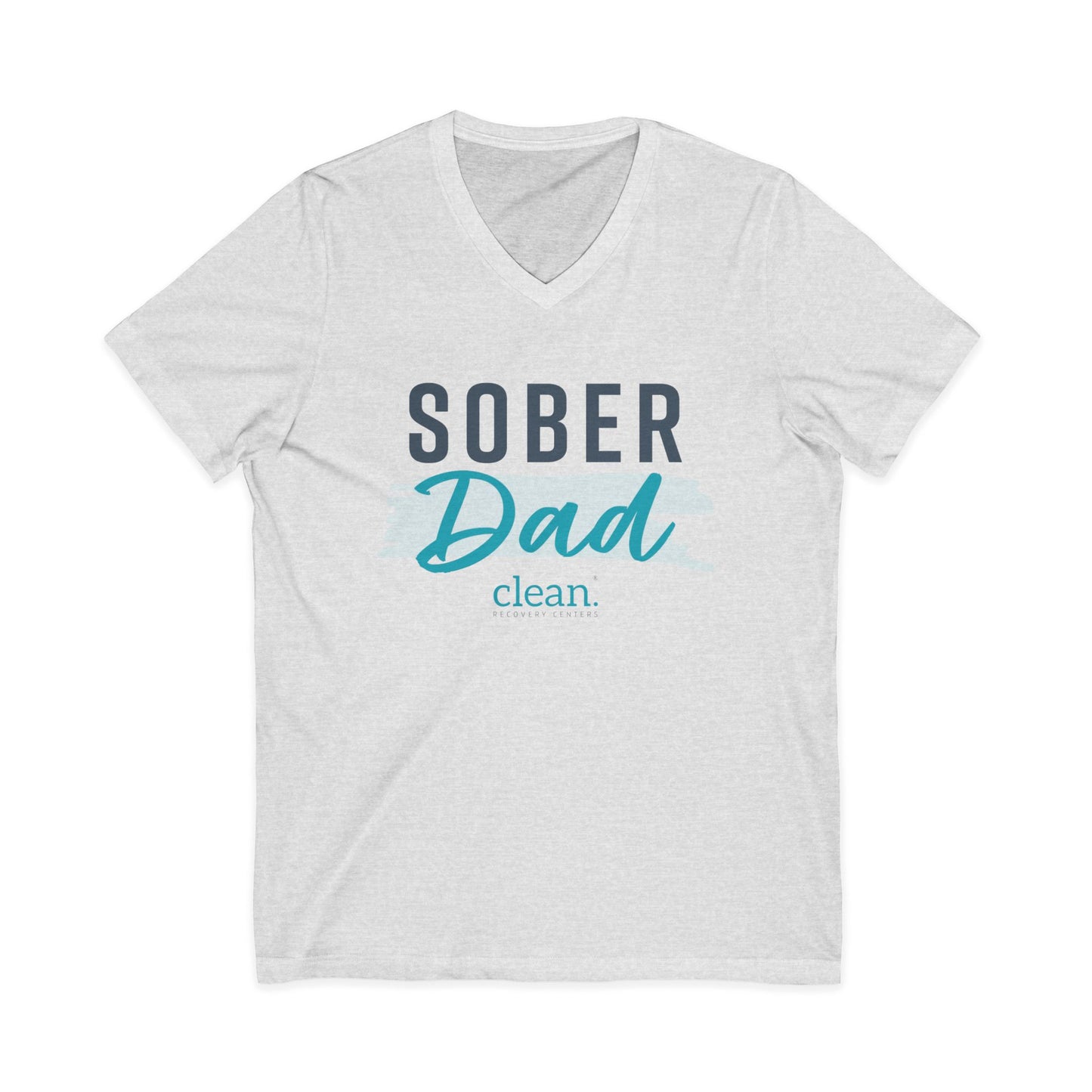 Sober Dad V-Neck Tee