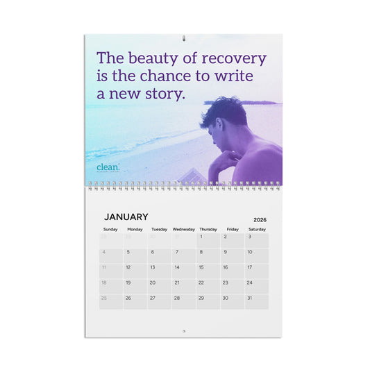 Clean 2026 Wall Calendar