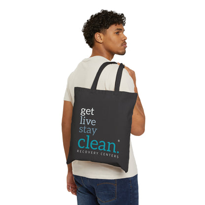 Get, Live, Stay Clean Canvas Tote Bag