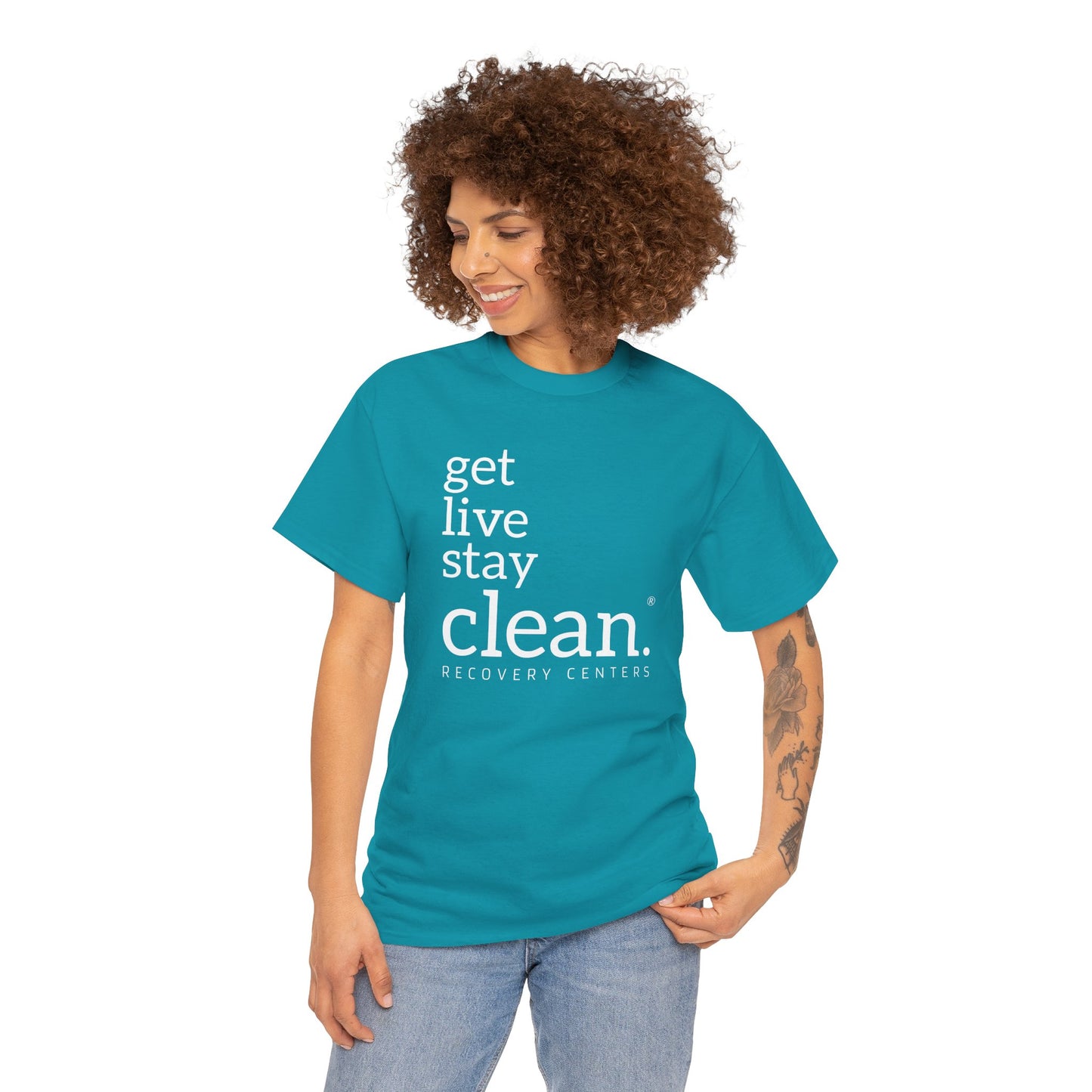 Get, Live, Stay Clean Tee
