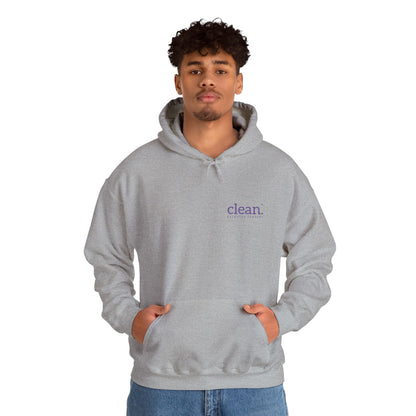 Clean Logo Embroidered Hoodie