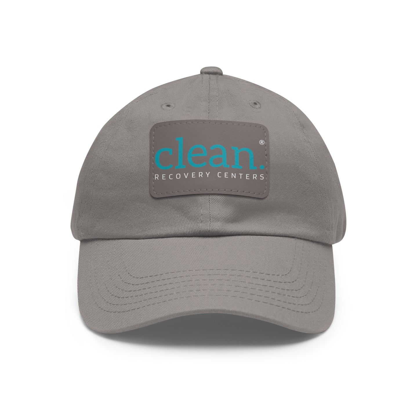 Clean Logo Hat with Leather Patch