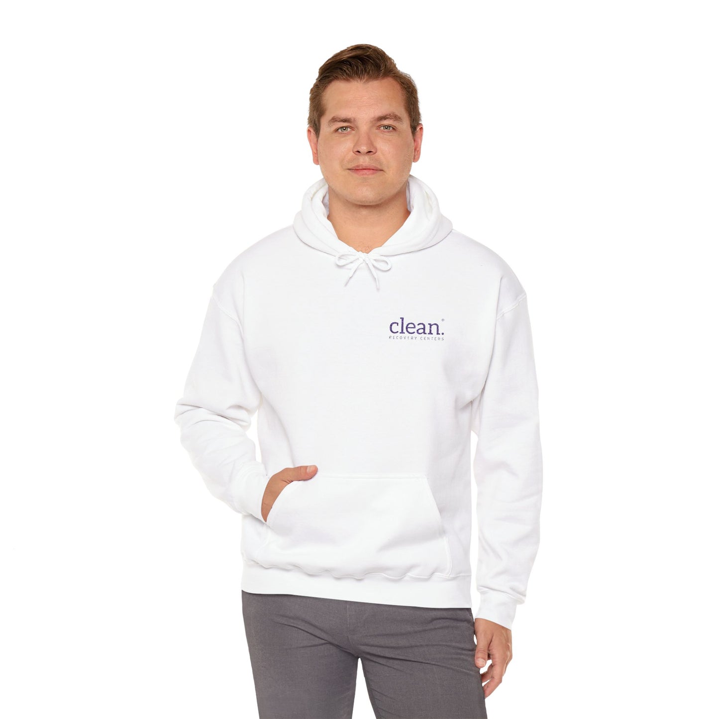 Clean Logo Embroidered Hoodie