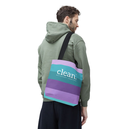 Clean Coastal Colorblock Tote Bags