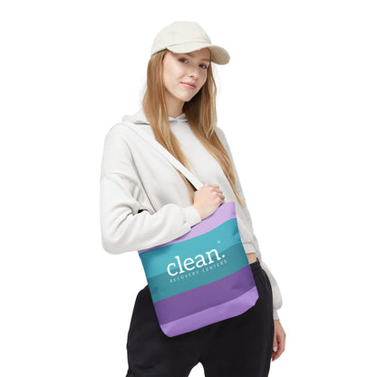 Clean Coastal Colorblock Tote Bags
