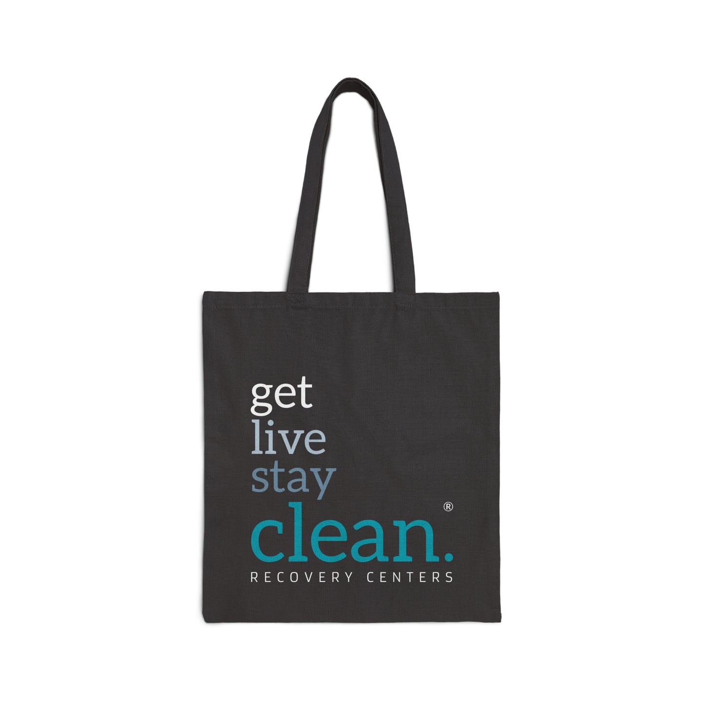 Get, Live, Stay Clean Canvas Tote Bag