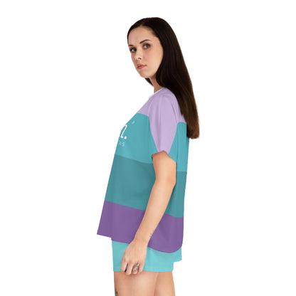 Clean Coastal Colorblock Women's Sleep Set