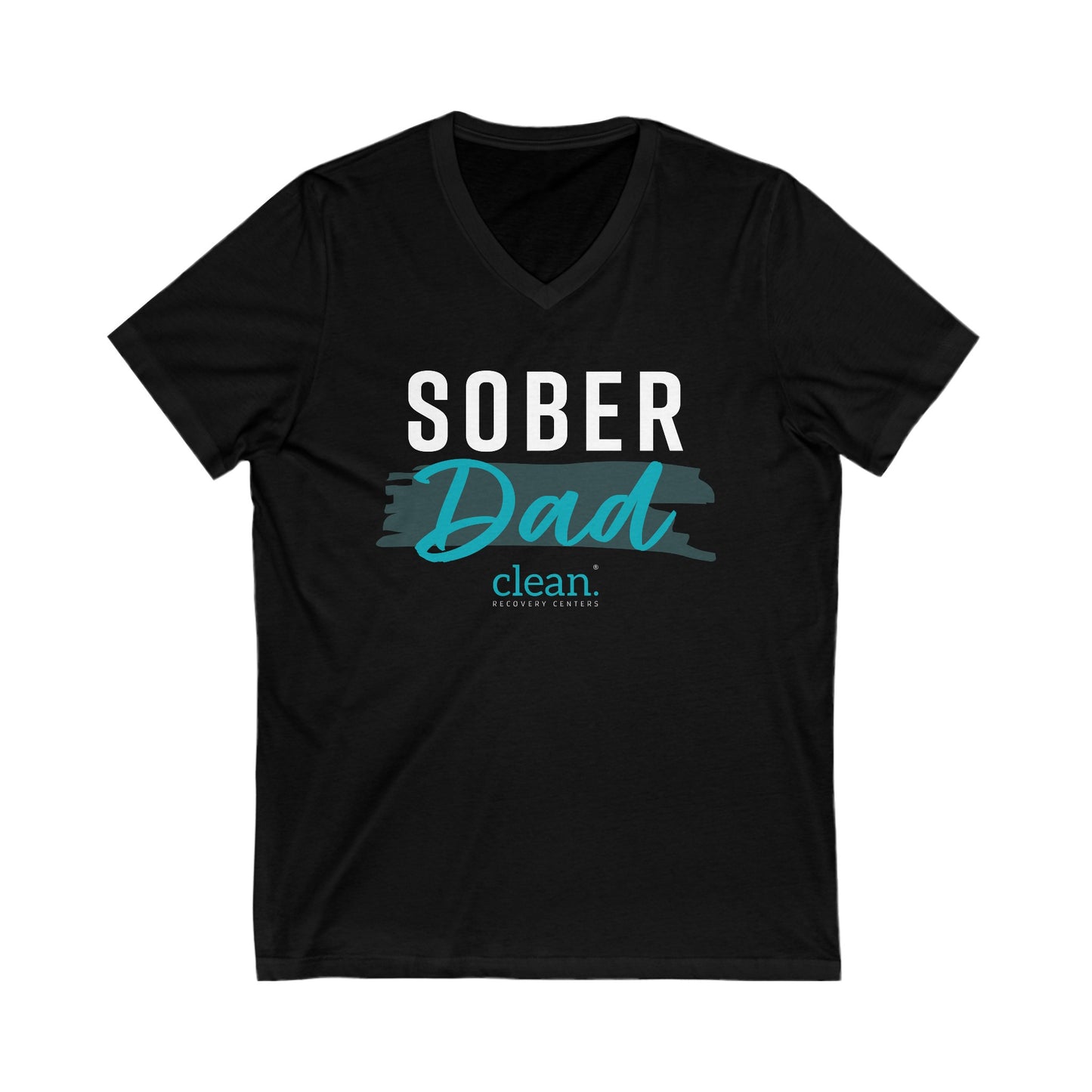 Sober Dad V-Neck Tee