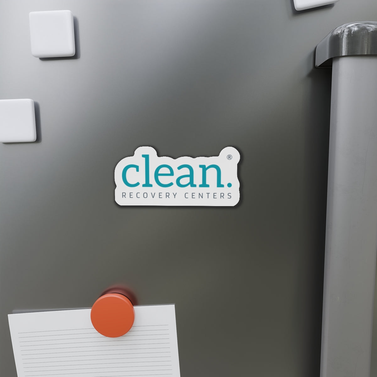 Clean Logo Die-Cut Magnets
