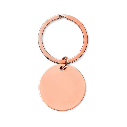 Clean Logo Engraved Keychain