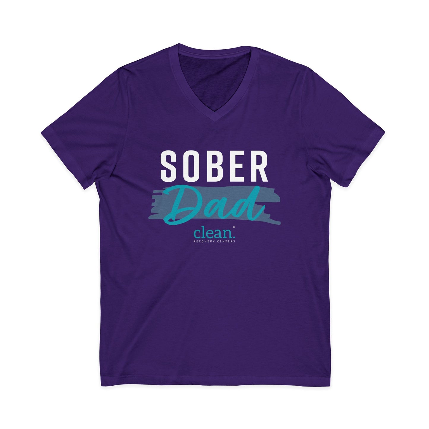 Sober Dad V-Neck Tee