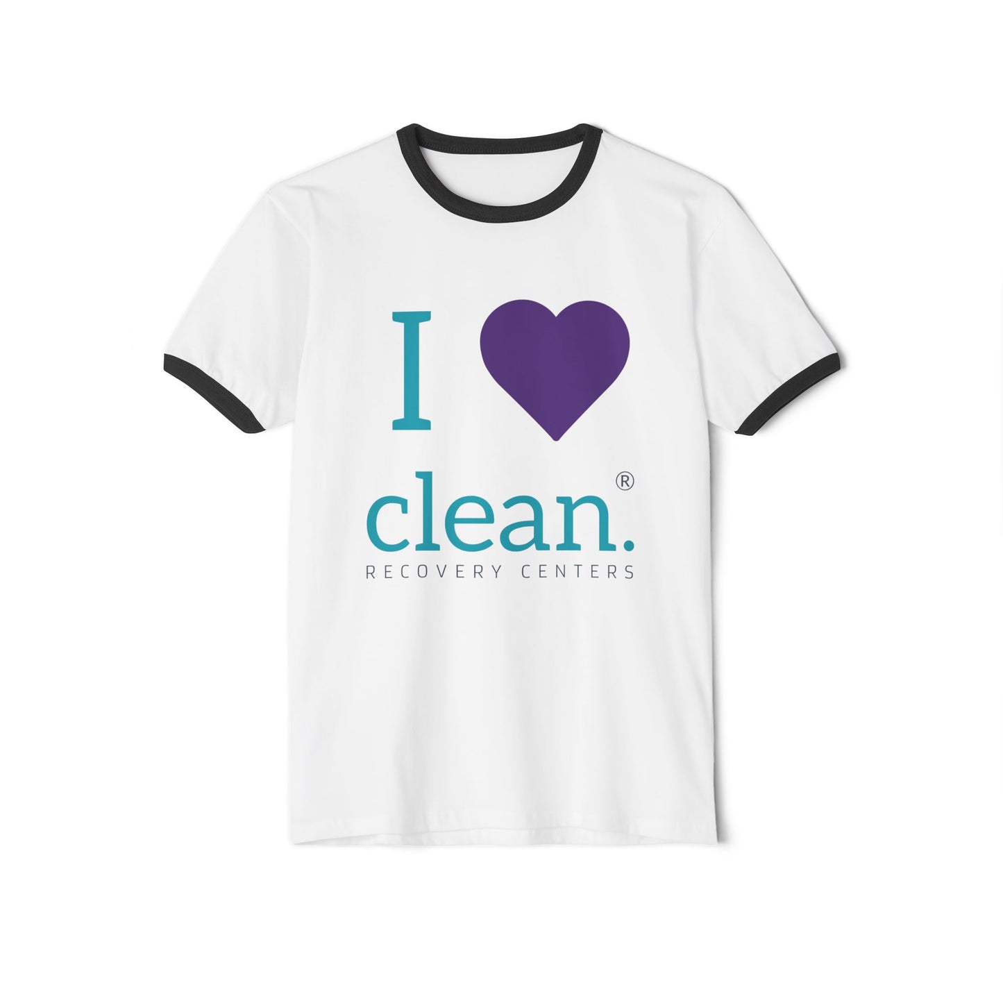 I Love Clean Cotton Ringer T-Shirt