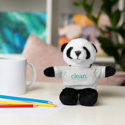 Plush Animals with Clean Logo Tee