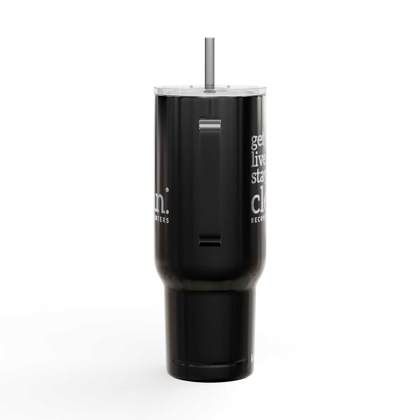 Get Live Stay Clean 40oz Engraved Tumbler