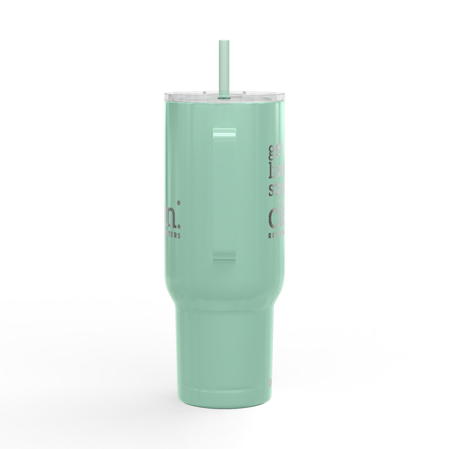 Get Live Stay Clean 40oz Engraved Tumbler
