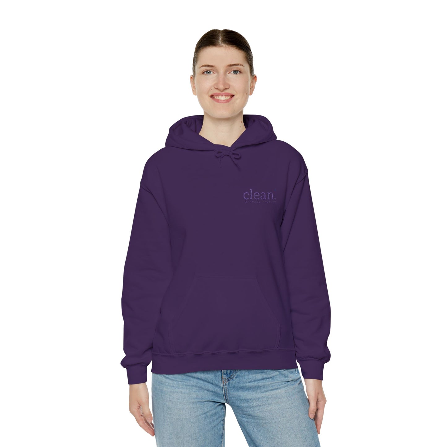 Clean Logo Embroidered Hoodie