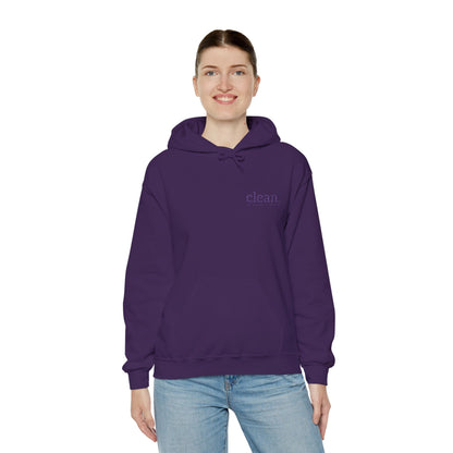 Clean Logo Embroidered Hoodie
