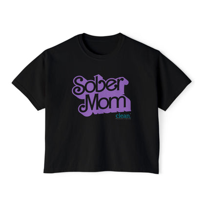Sober Mom Boxy Tee