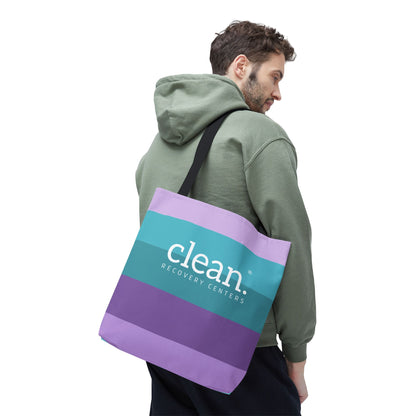 Clean Coastal Colorblock Tote Bags