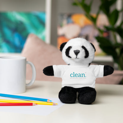 Plush Animals with Clean Logo Tee