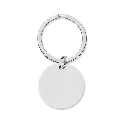 Clean Logo Engraved Keychain