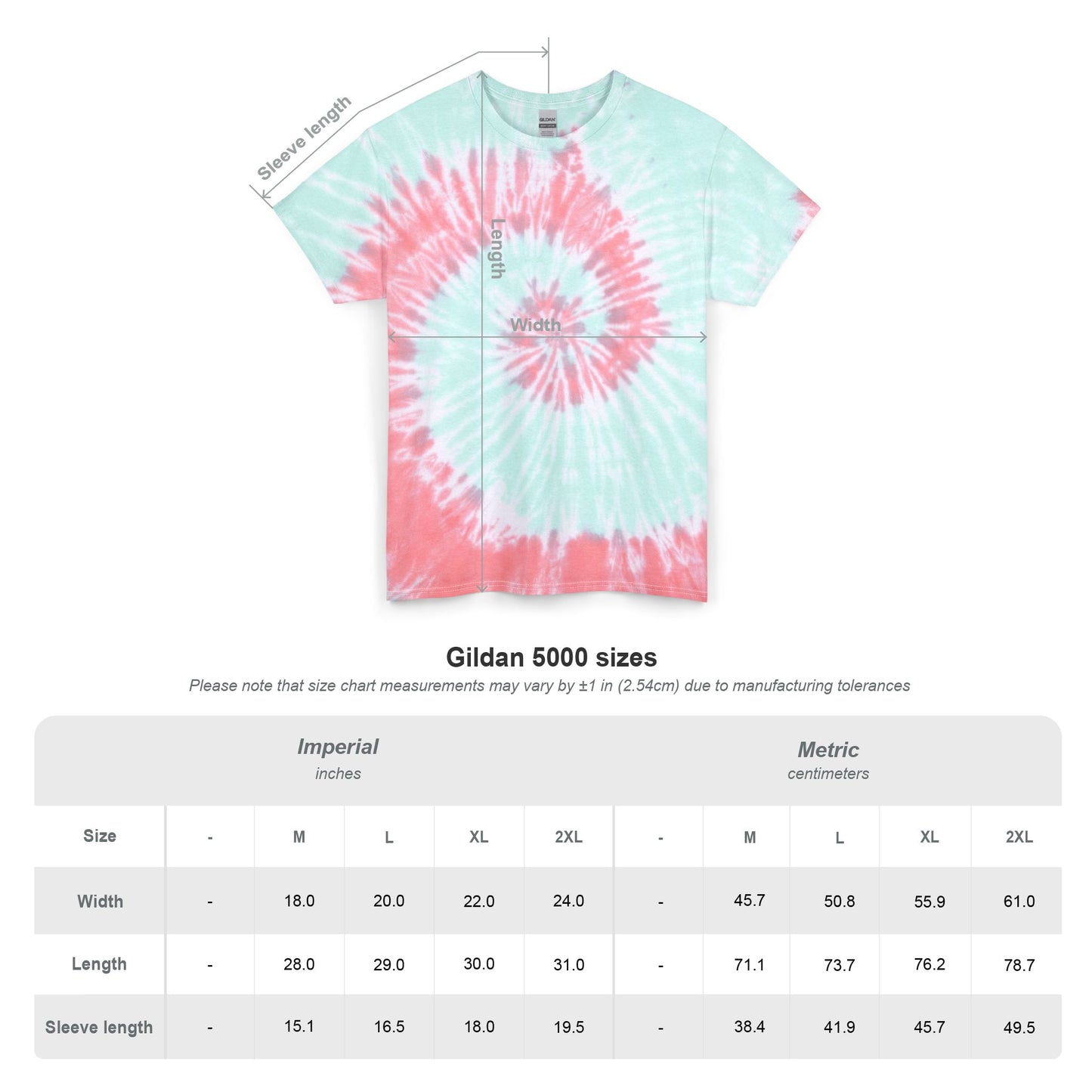 Clean Logo Tie Dye T-Shirt