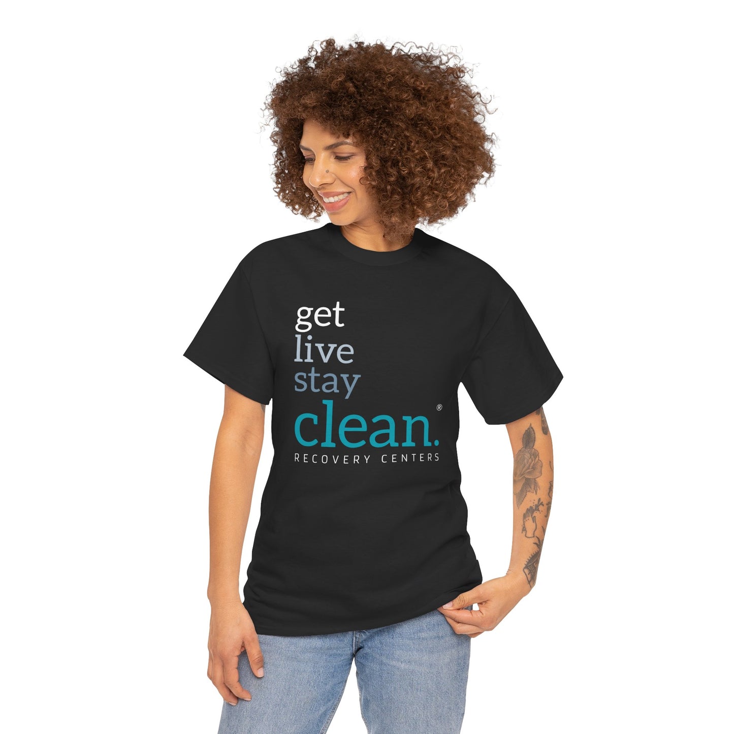 Get, Live, Stay Clean Tee