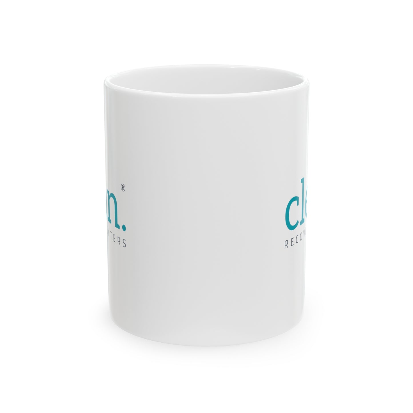 Clean Logo Ceramic Mug, 11oz