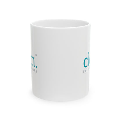 Clean Logo 11oz Ceramic Mug