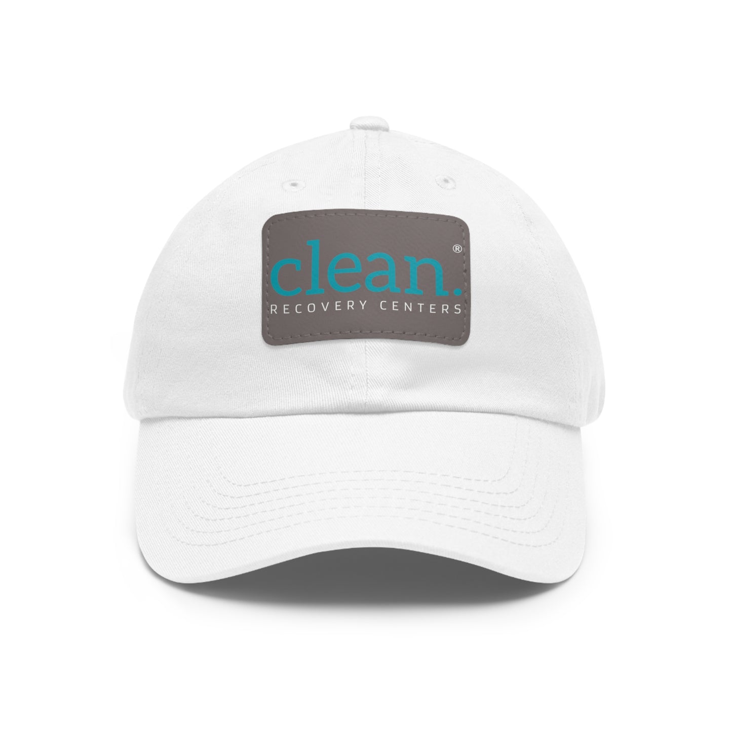 Clean Logo Hat with Leather Patch