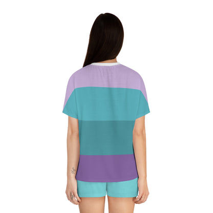 Clean Coastal Colorblock Women's Sleep Set