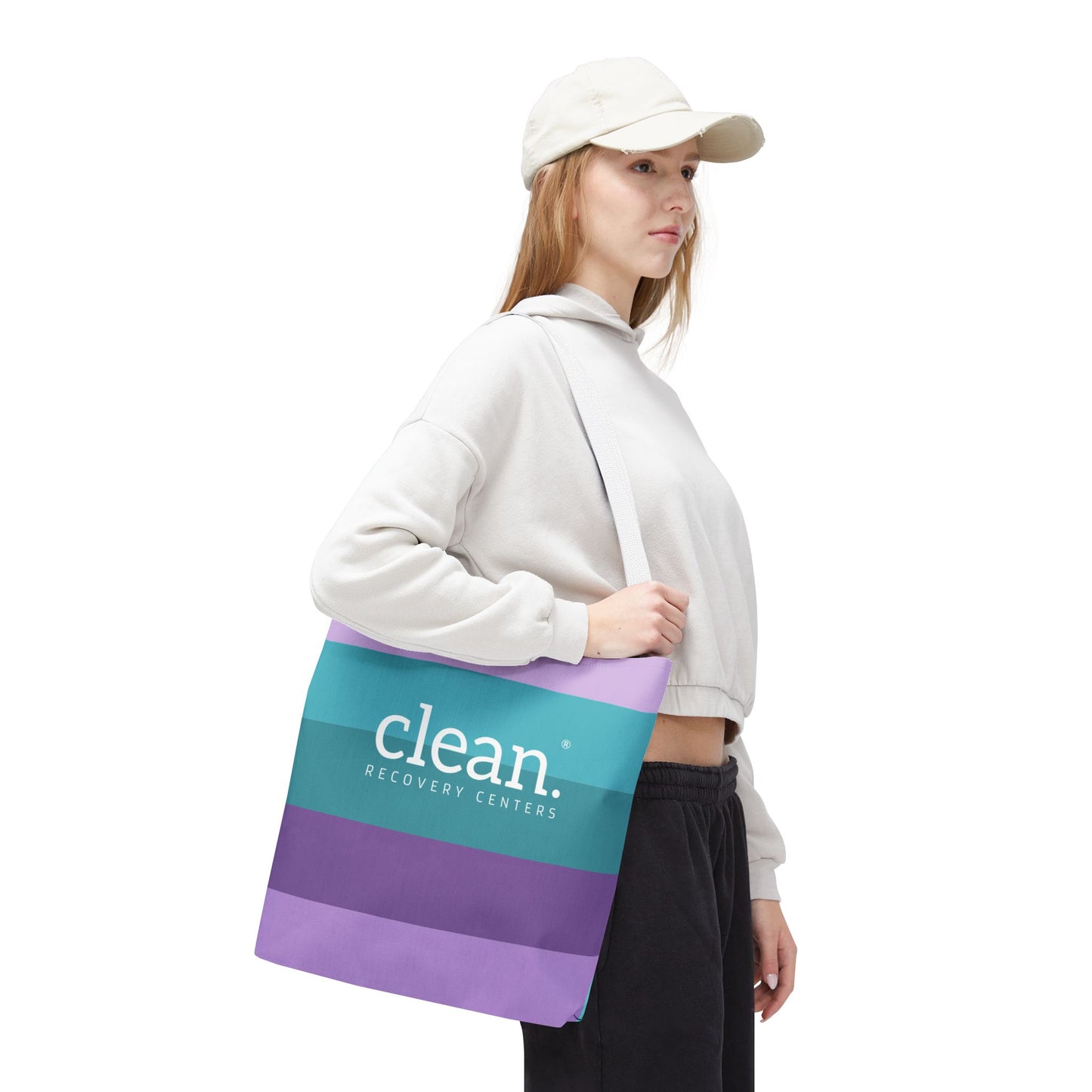 Clean Coastal Colorblock Tote Bags