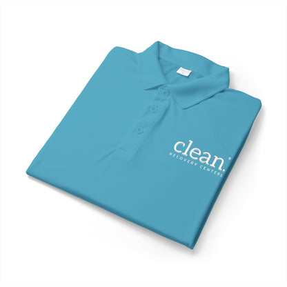 Clean Logo Embroidered Polo Shirt