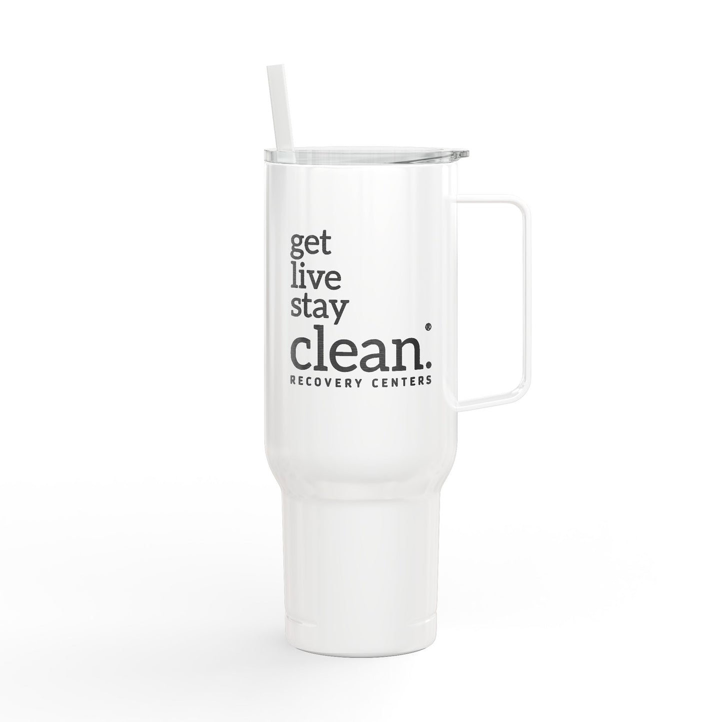 Get Live Stay Clean 40oz Engraved Tumbler