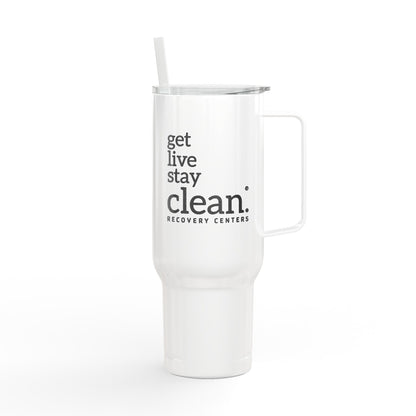 Get Live Stay Clean 40oz Engraved Tumbler