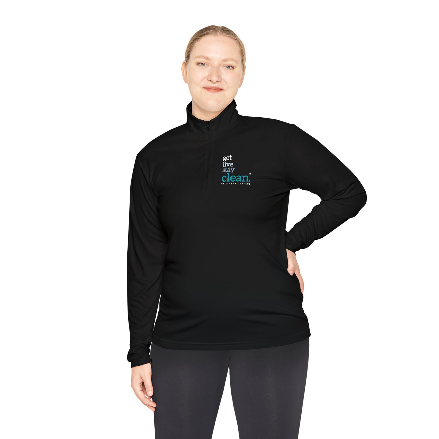 Get, Live, Stay Quarter-Zip Pullover