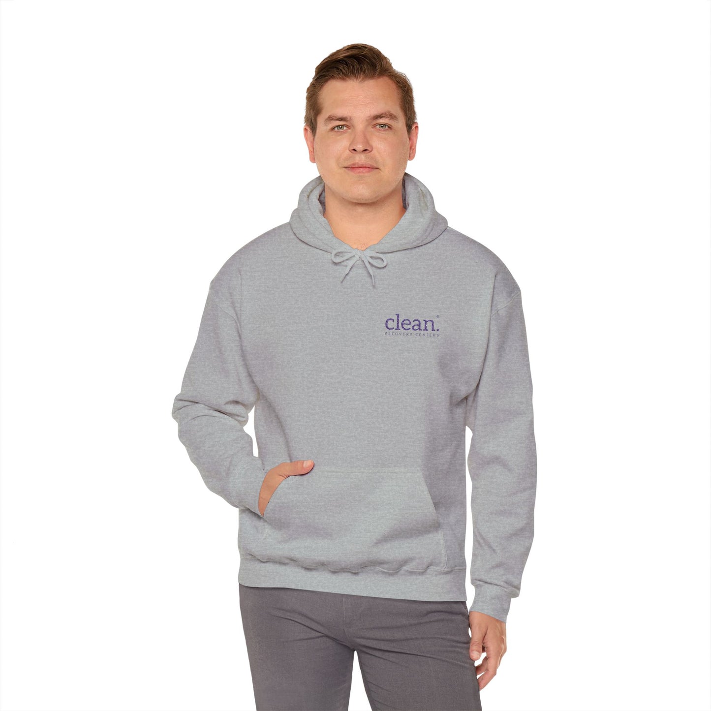 Clean Logo Embroidered Hoodie