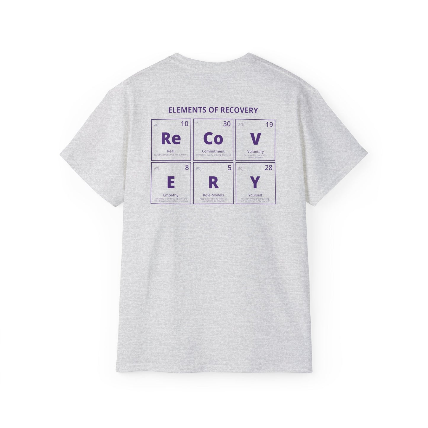 Clean Elements of Recovery Tee